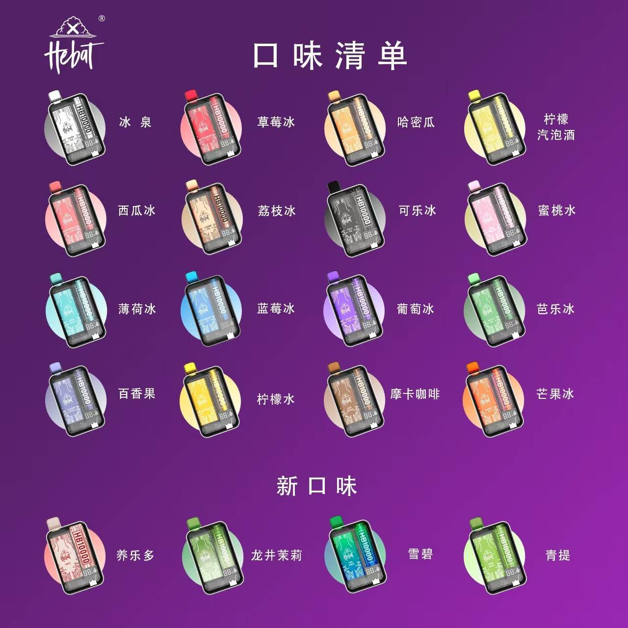 HEBAT喜貝拋棄式｜10000口