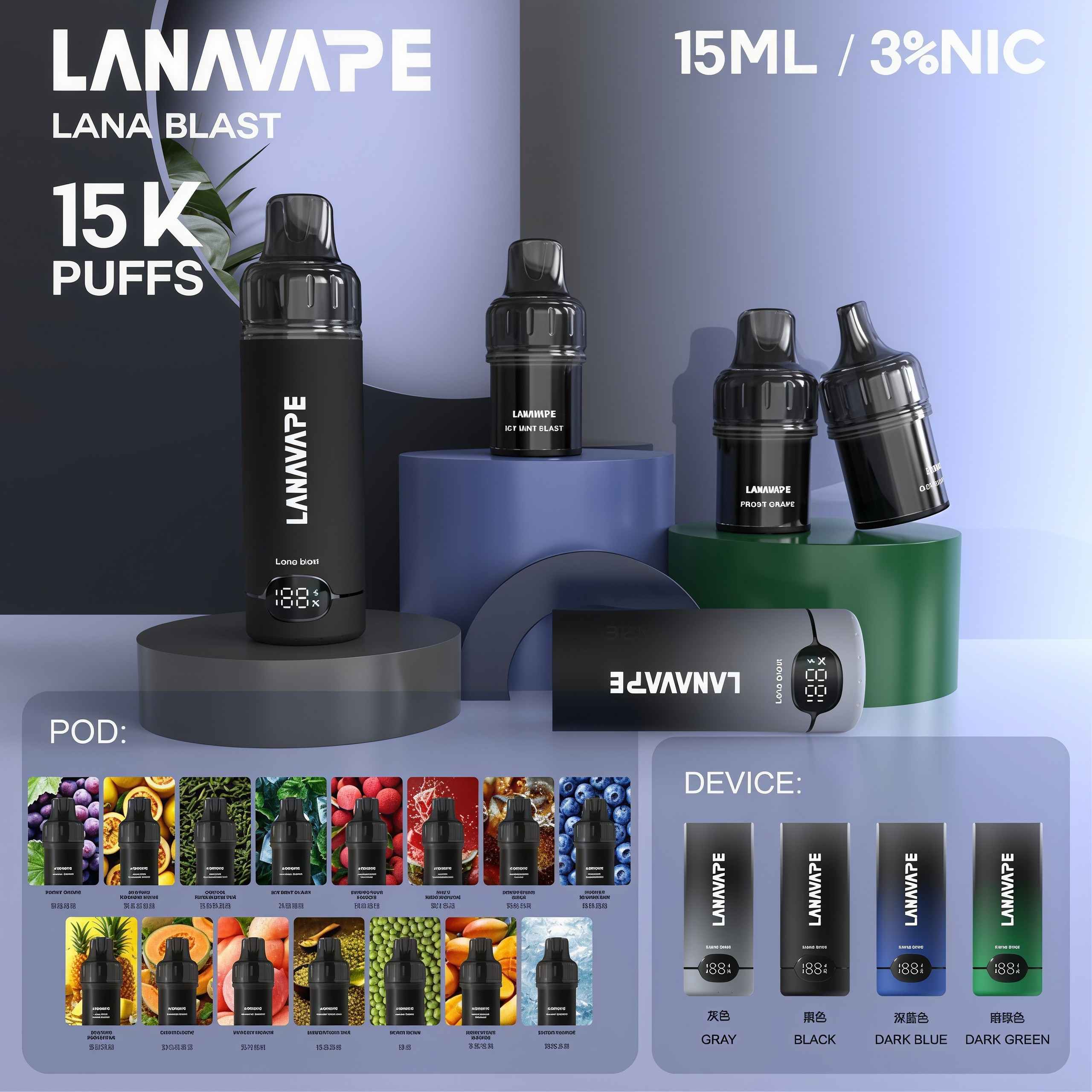 LANA特規 15000口 滿3顆送主機